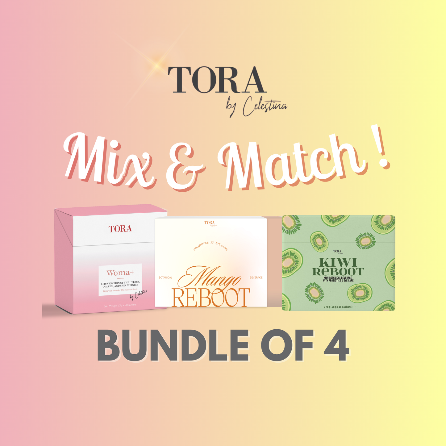 MIX & MATCH BUNDLE OF 4