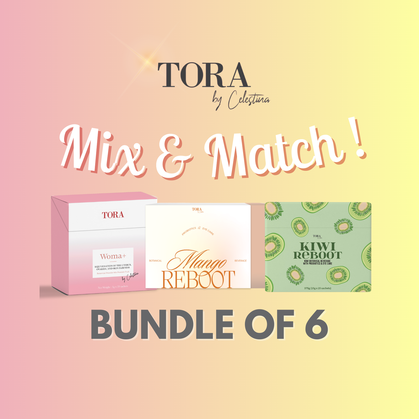 MIX & MATCH BUNDLE OF 6